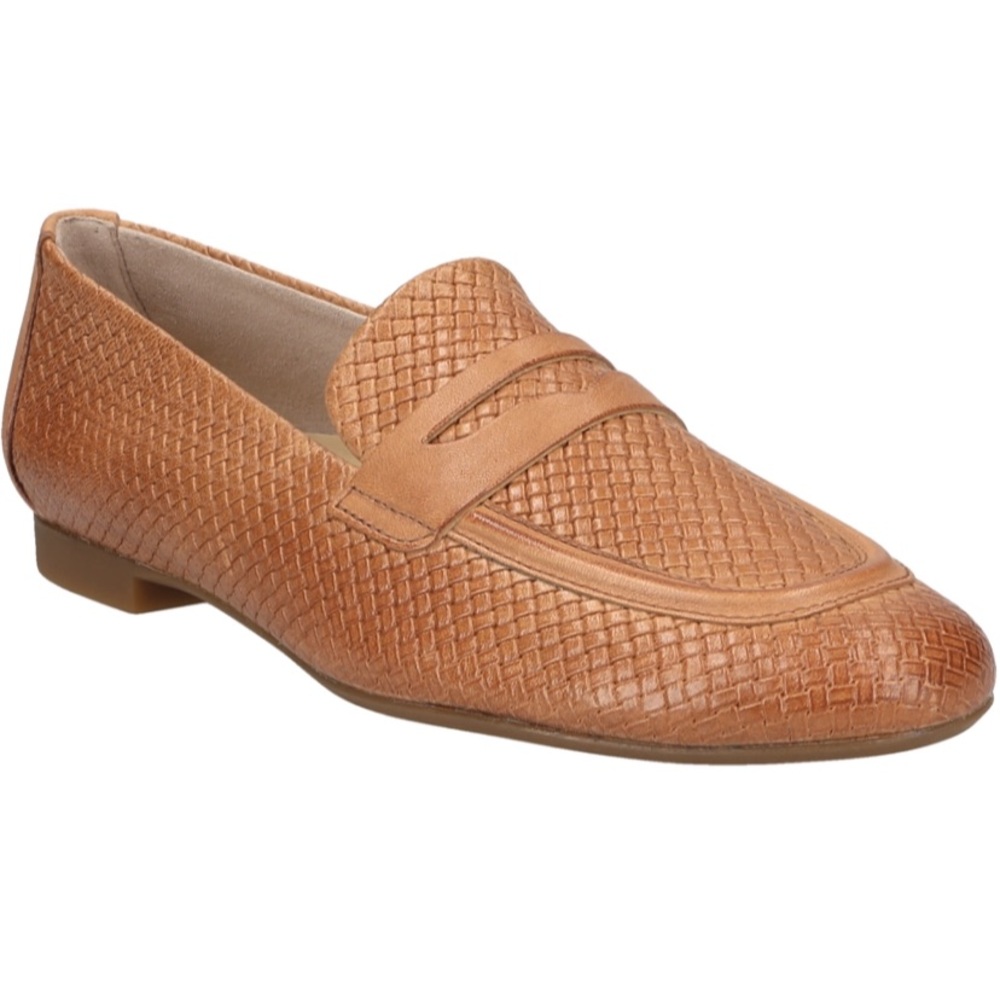 Paul Green Penny loafer. Brown/tan Leather. Brand New. US 7